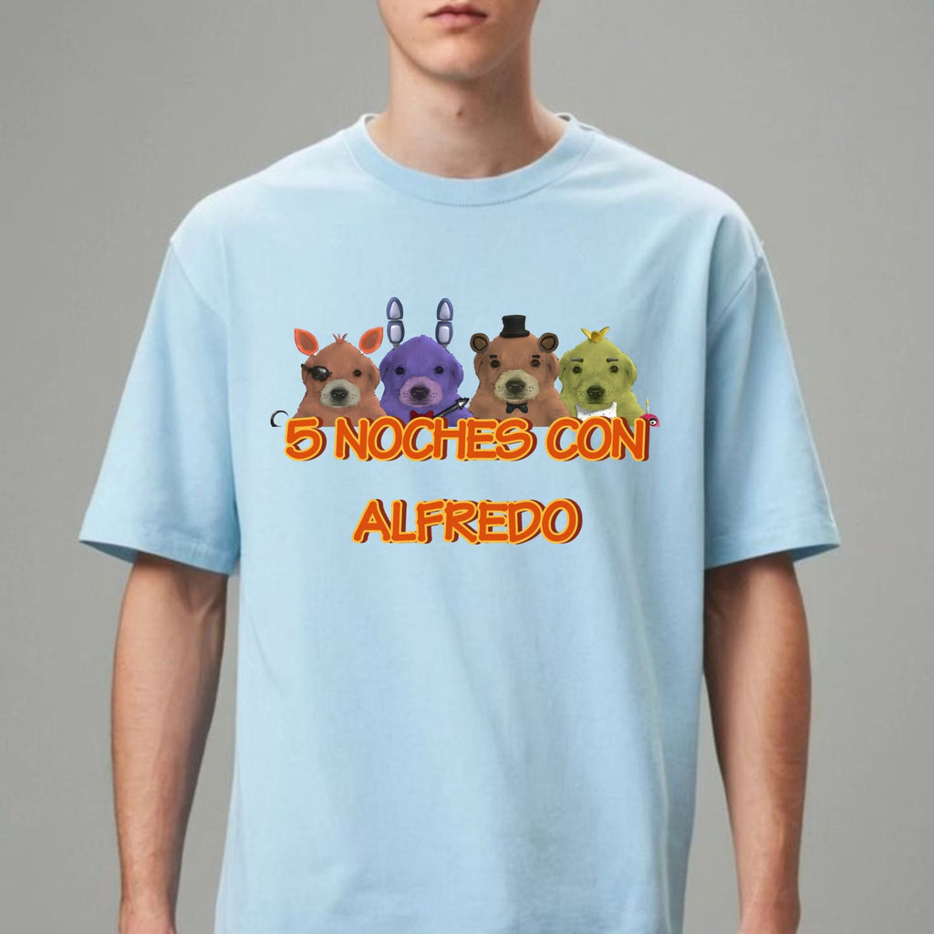 Pasimax "5 Noches Con Alfredo" T-Shirt — side view