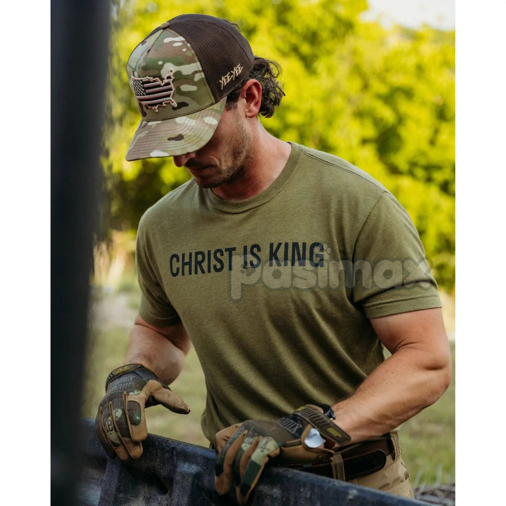Pasimax "Christ Is King" T-Shirt — side view