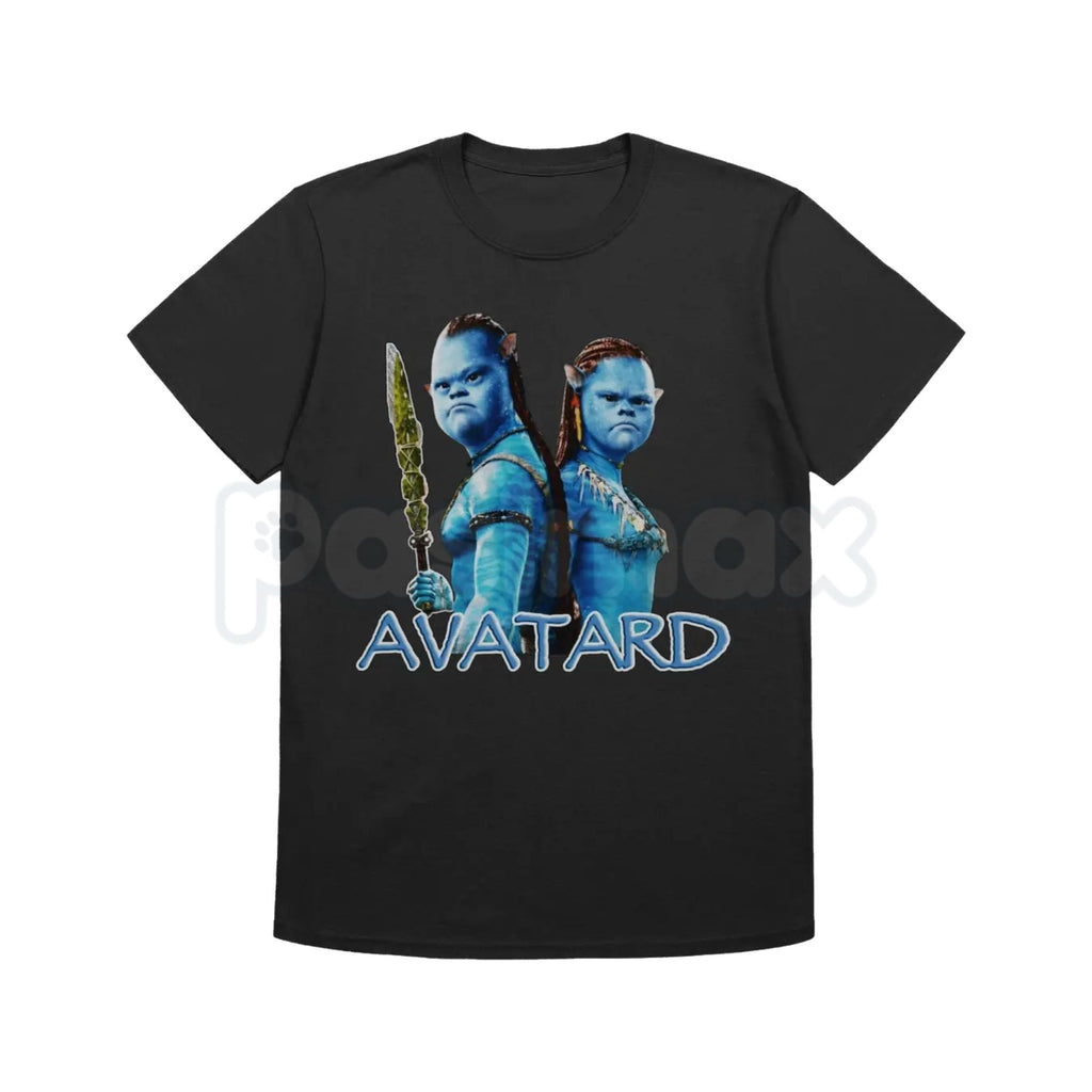 Pasimax "Avatard" Funny Meme T-Shirt - Cursed Image Graphic Tee, Trending Irony Humor Shirt, Ironic Internet Culture Top, Pre