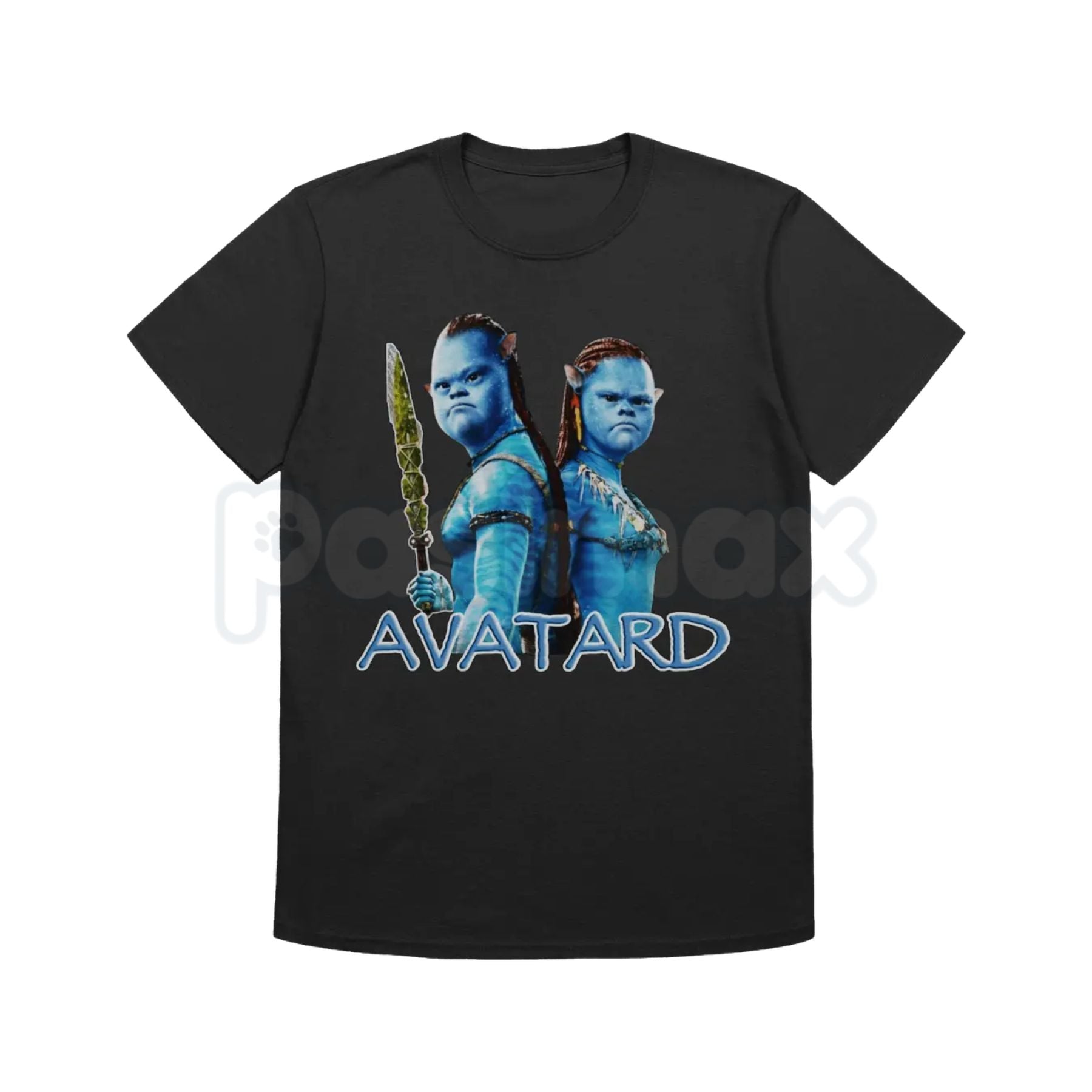 Pasimax "Avatard" Funny Meme T-Shirt - Cursed Image Graphic Tee, Trending Irony Humor Shirt, Ironic Internet Culture Top, Pre