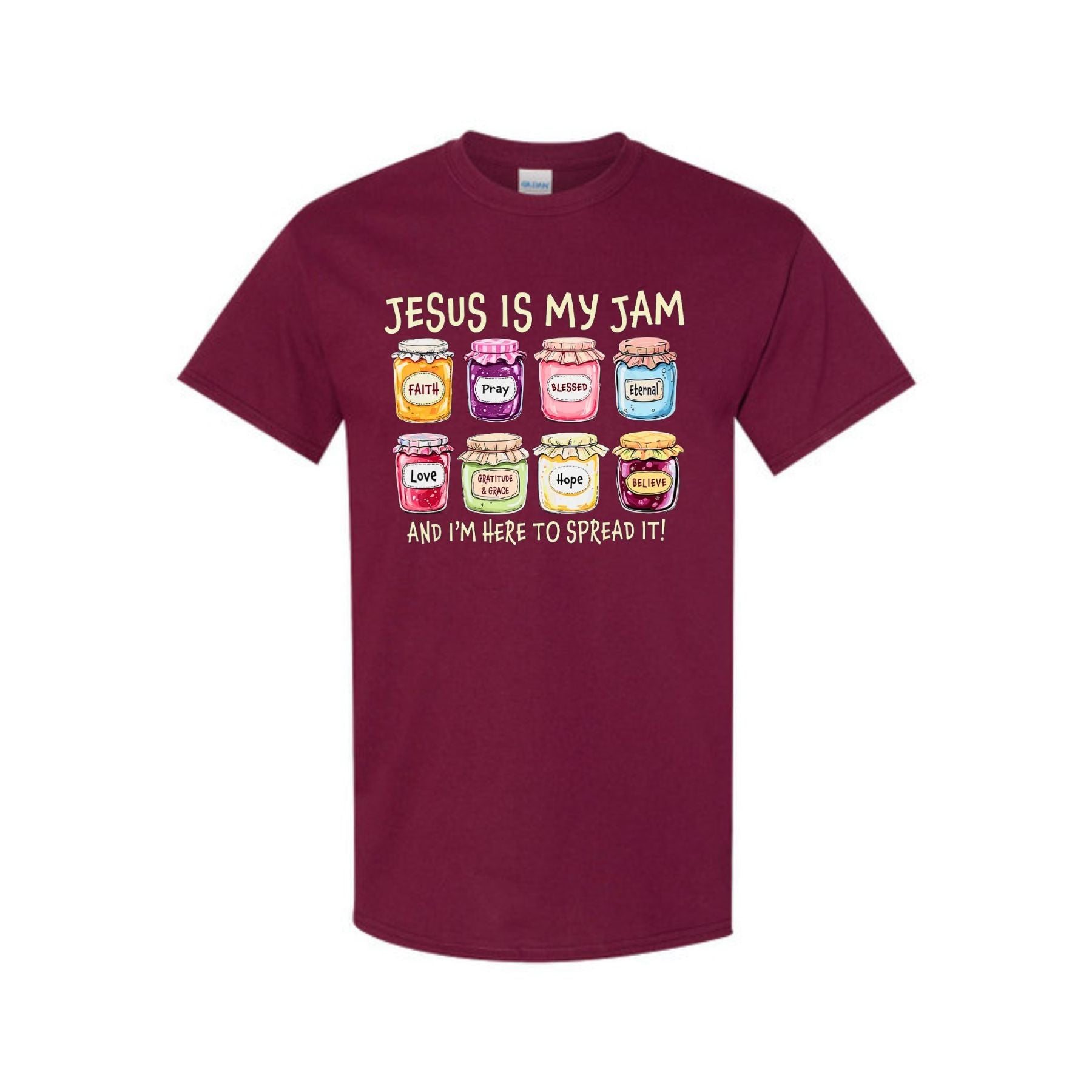 Pasimax "Jesus Is My Jam" T-Shirt — side view