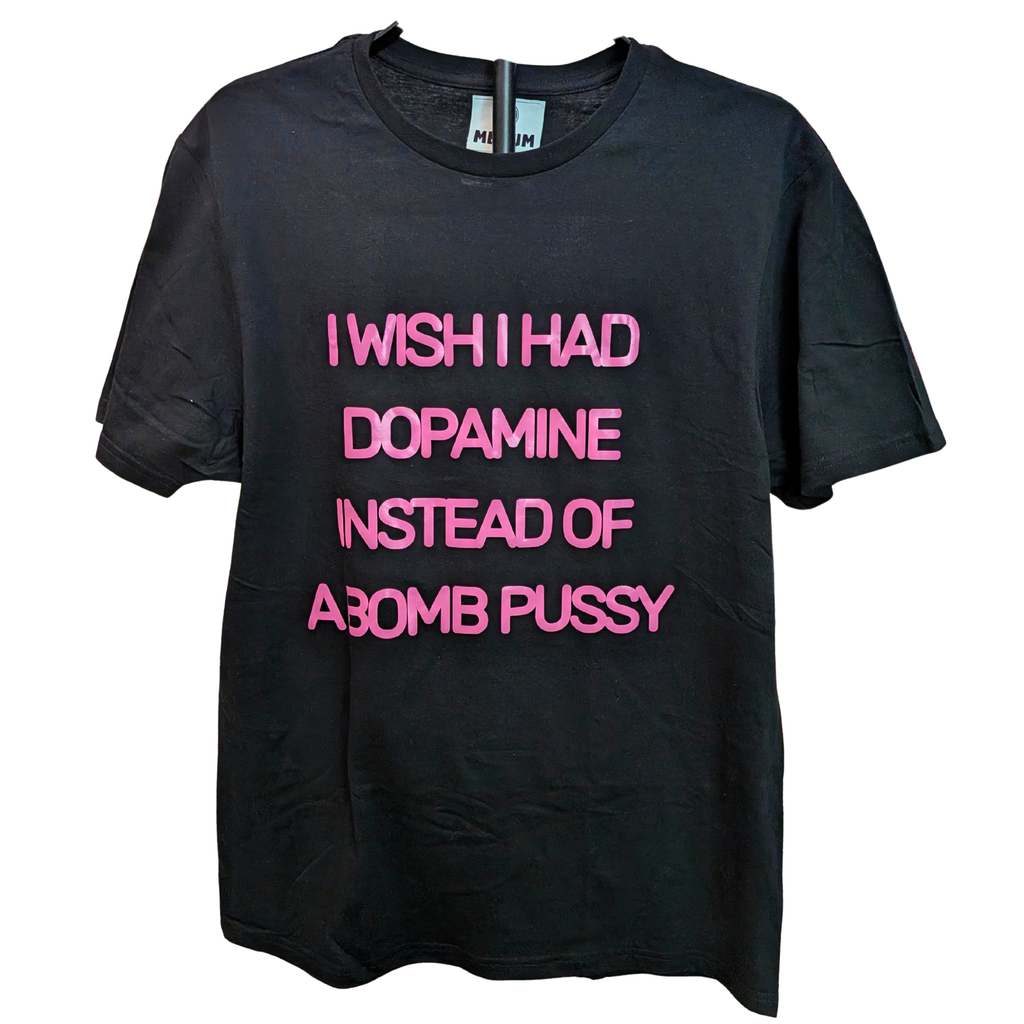 Hustle City Clothing Dopamine Streetwear Graphic T-Shirt — side view