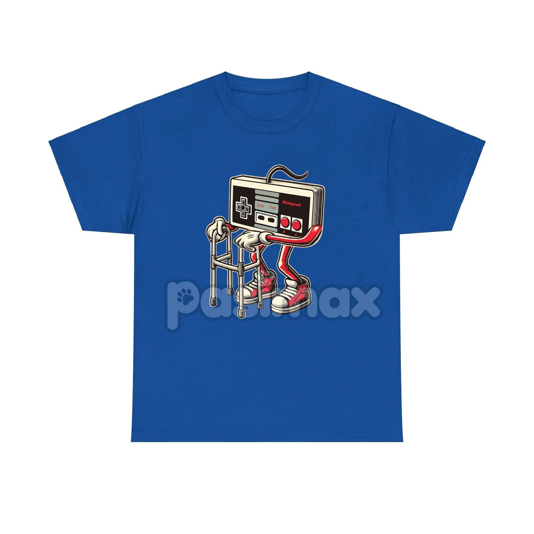 Pasimax Retro Gaming Pattern T-Shirt — side view