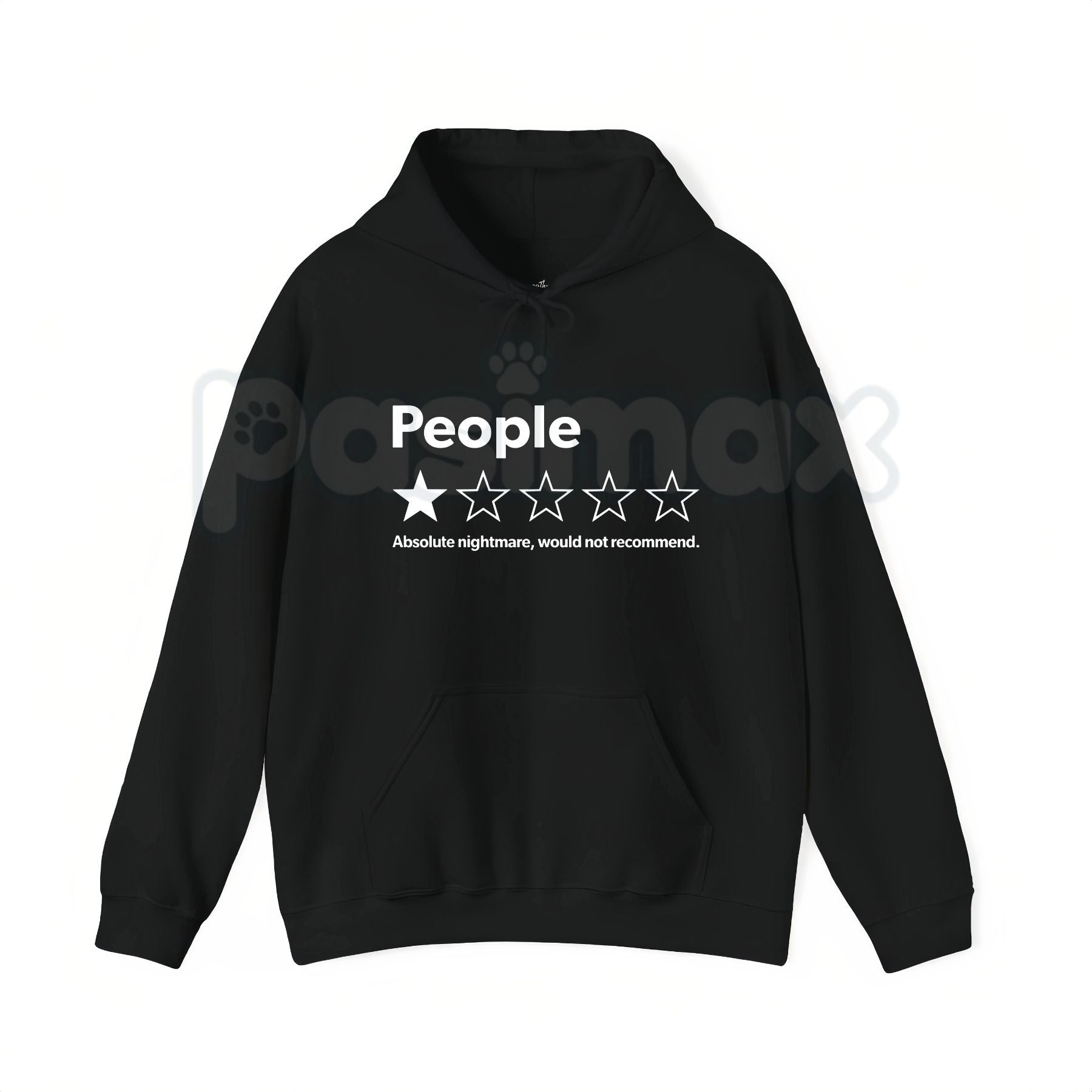 People Absolute Nightmare Shirt – Funny Sarcastic Review Hoodie & Introvert Humor Sweatshirt