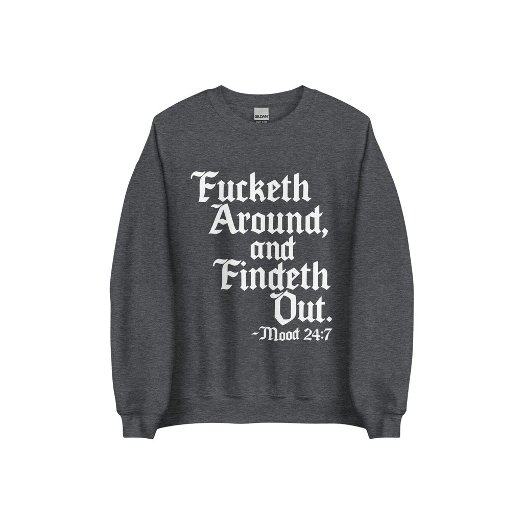 Pasimax Medieval Meme Crewneck Sweatshirt — side view