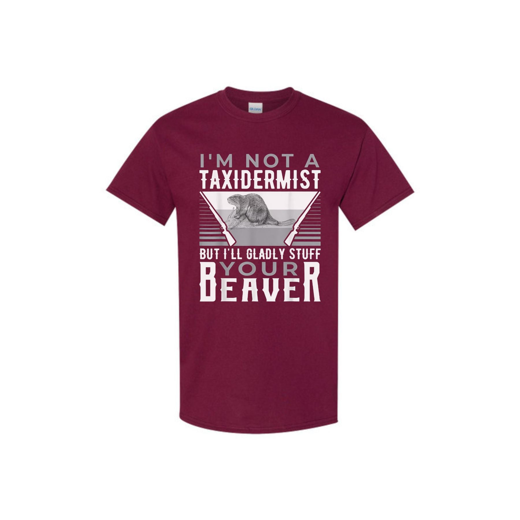 Pasimax "I'm Not A Taxidermist" T-Shirt — side view