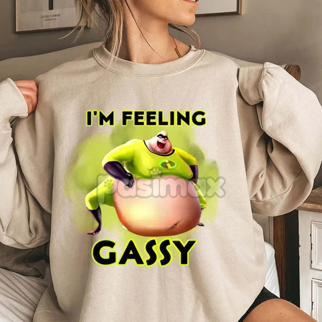 Pasimax The Incredibles Gassy Sweatshirt — side view