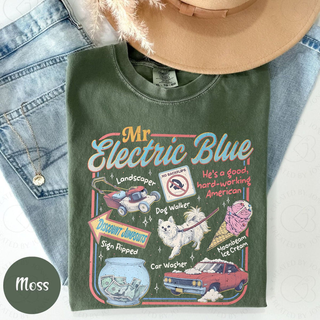 Pasimax Retro America Band Tee — side view