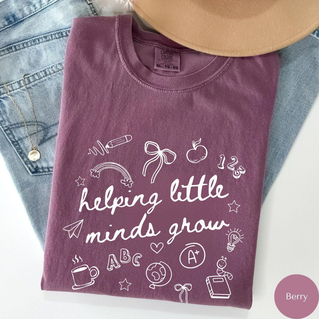 Pasimax Kindergarten & Preschool Teacher Tee — side view