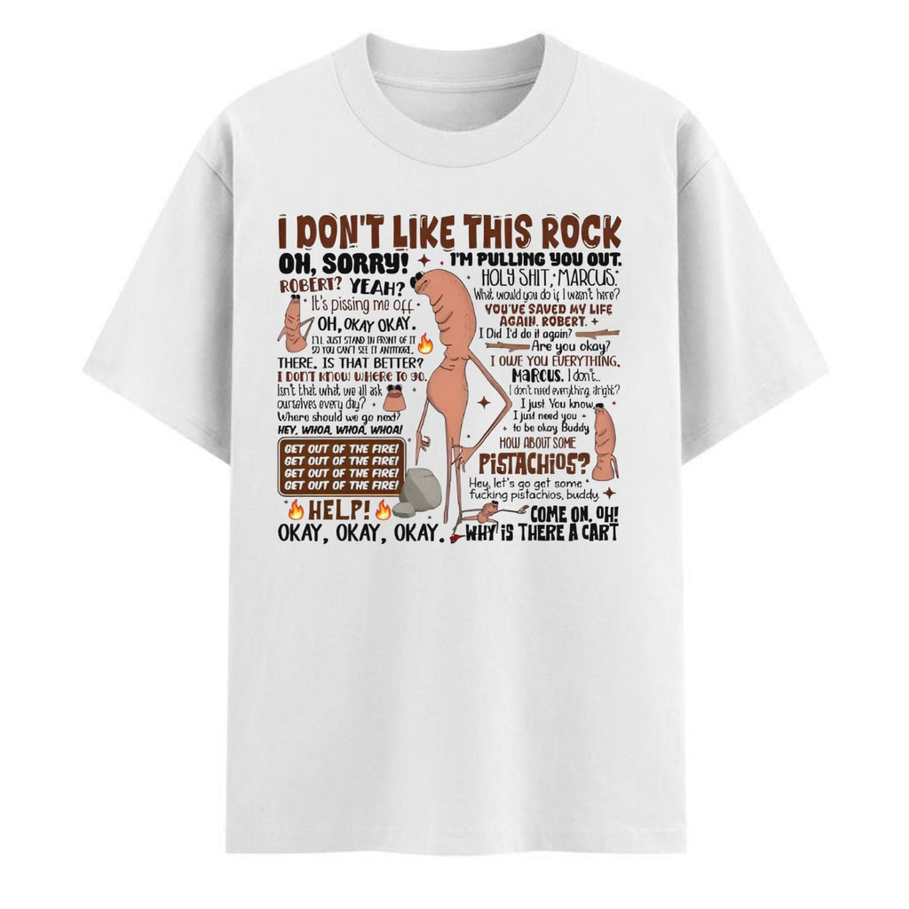 Pasimax "I Don’t Like This Rock" T-Shirt — side view