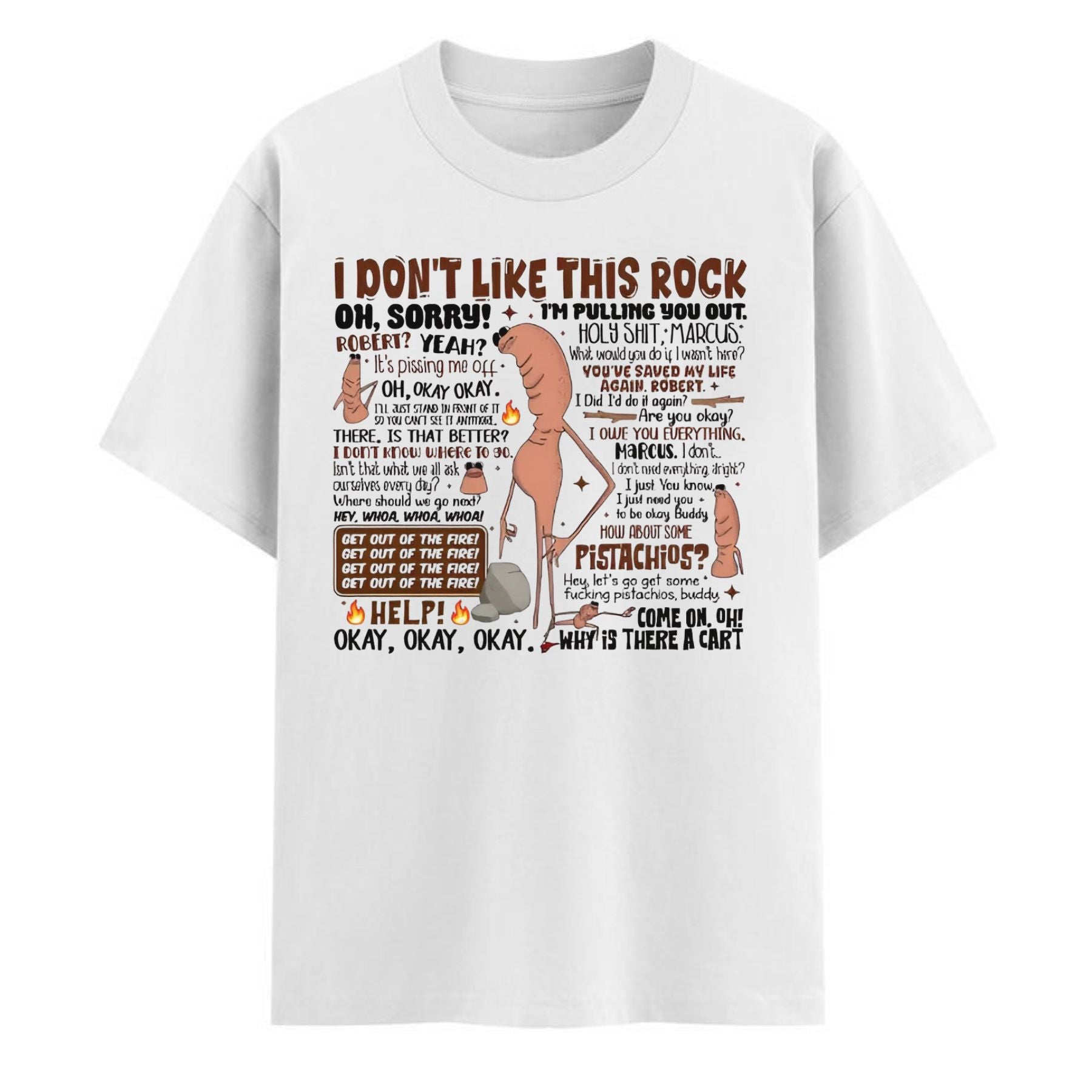 Pasimax "I Don’t Like This Rock" T-Shirt — side view