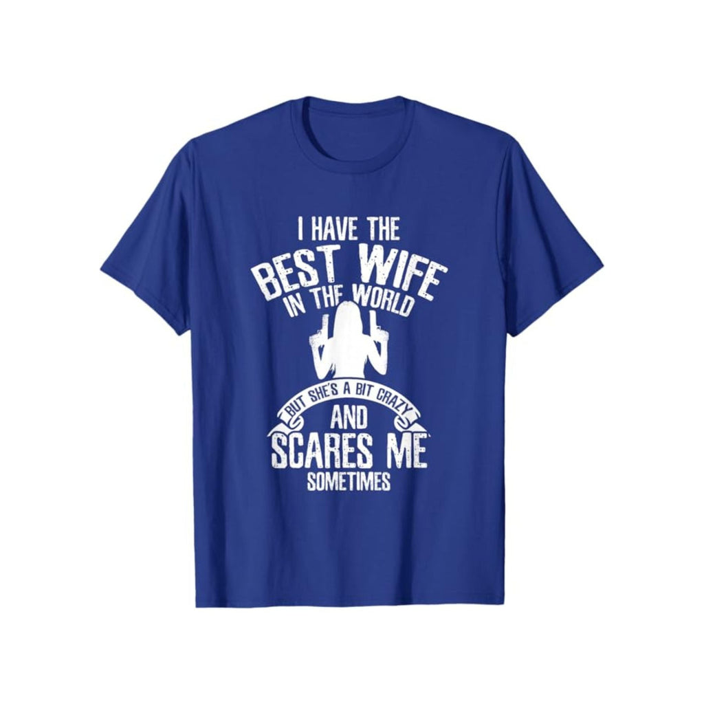 Pasimax "I have the best Wife" T-Shirt — side view