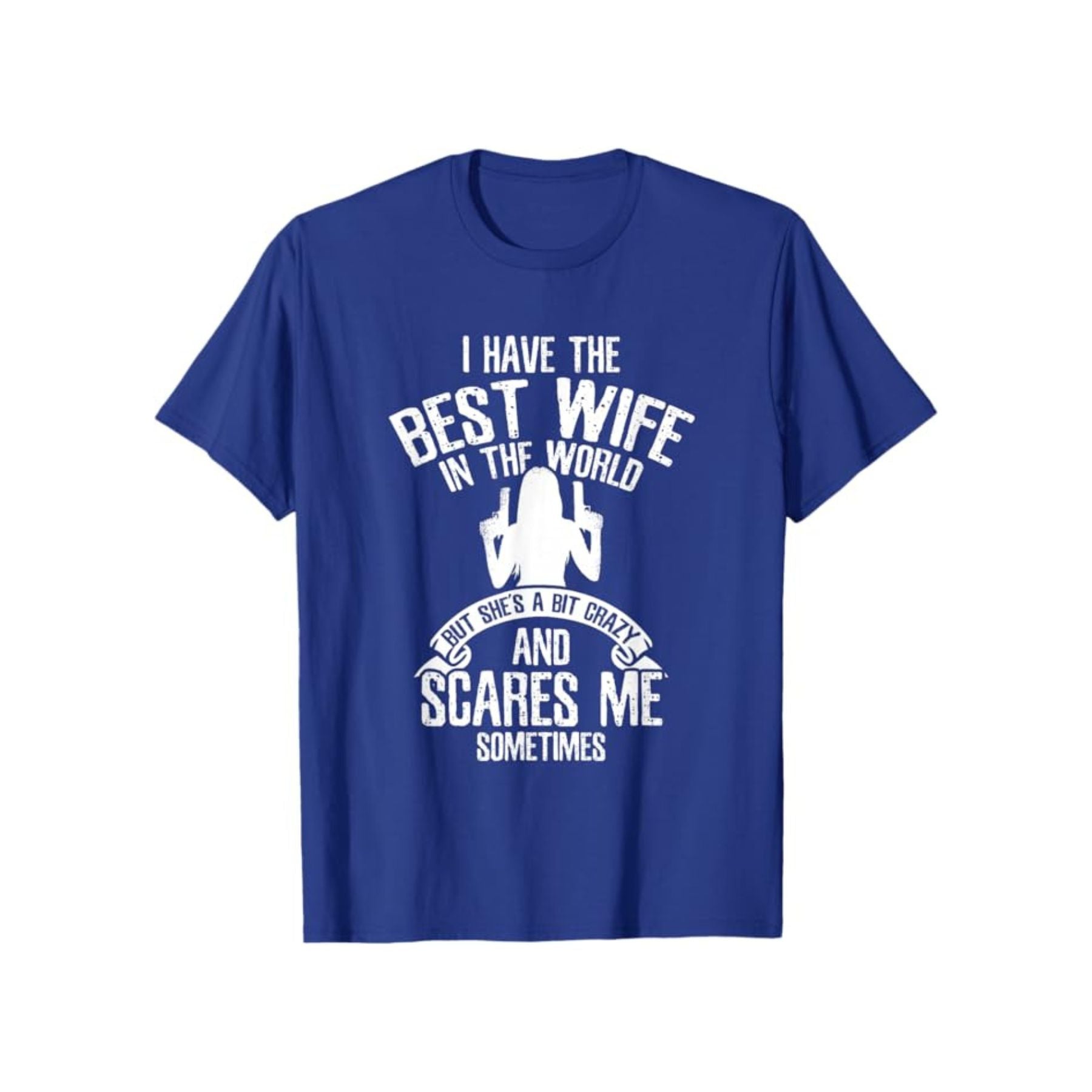 Pasimax "I have the best Wife" T-Shirt — side view