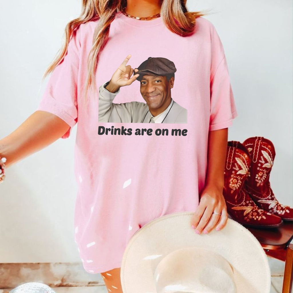 Pasimax "Drinks Are On Me" T-Shirt — side view