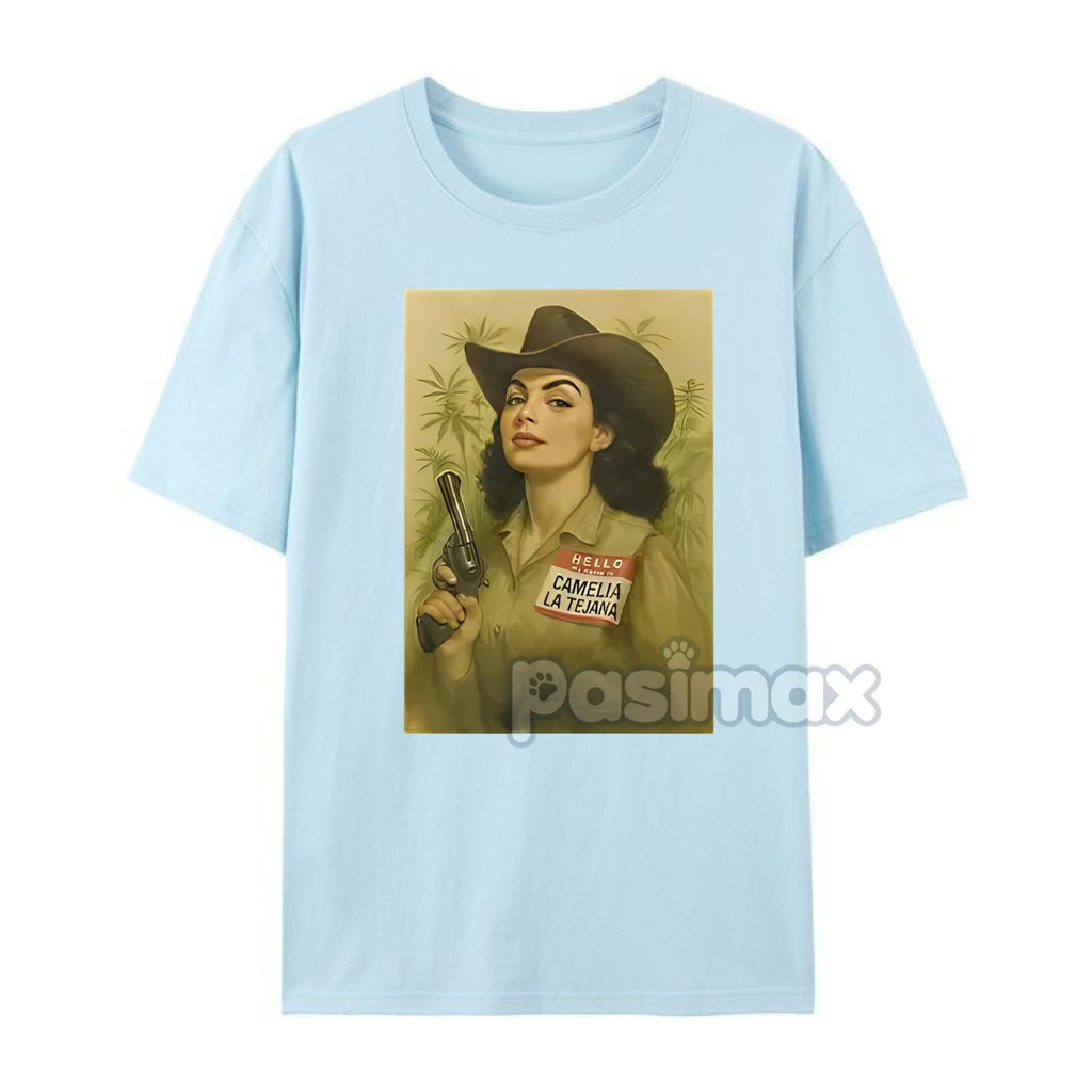 Pasimax Camelia la Tejana T-Shirt — side view