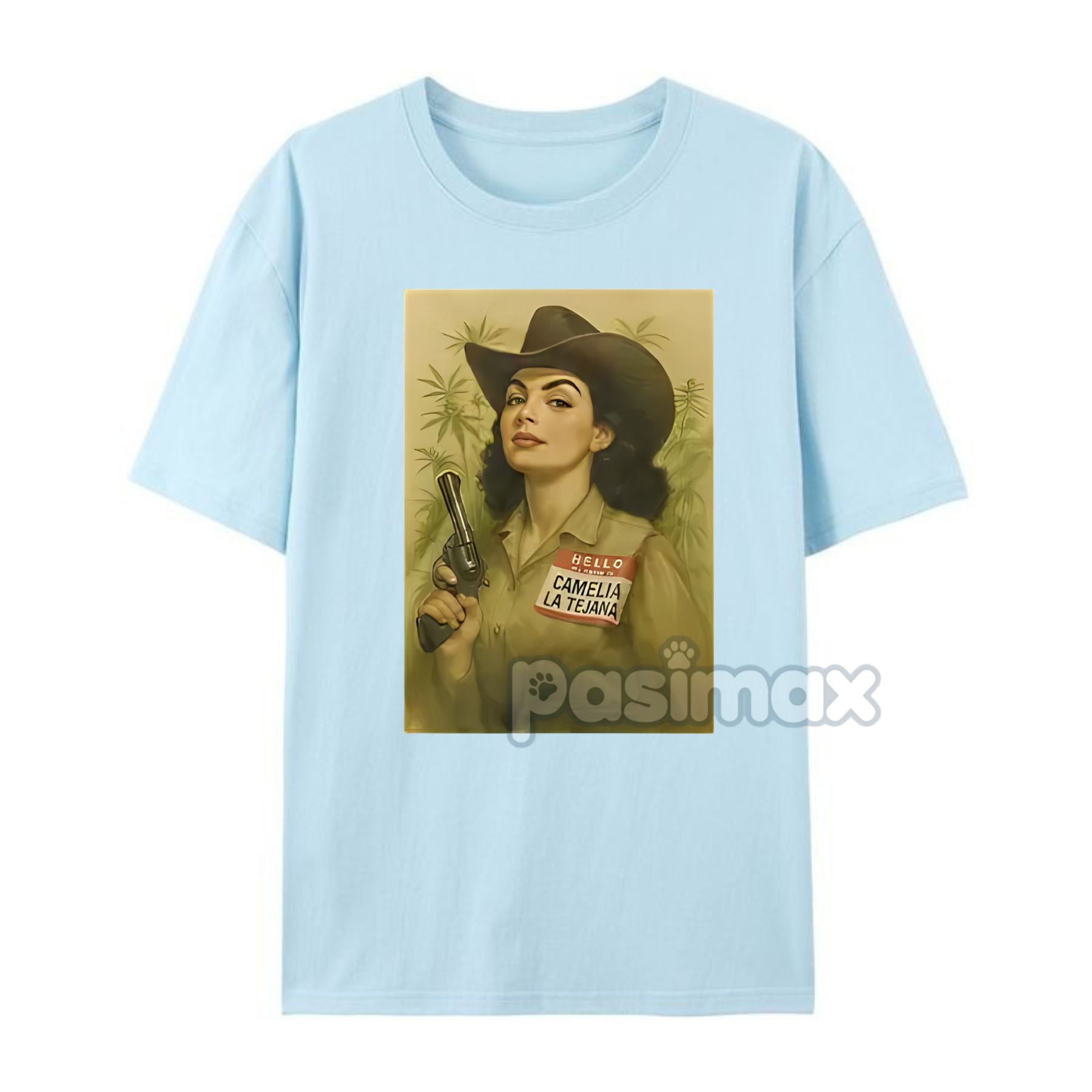 Pasimax Camelia la Tejana T-Shirt — side view
