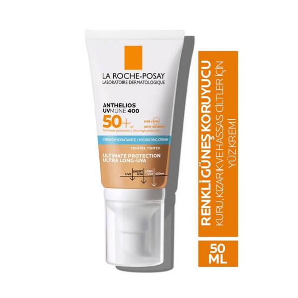 La Roche-Posay Anthelios UVmune 400 Tinted Sunscreen SPF 50+ - Hydrating, Sensitive Skin Friendly