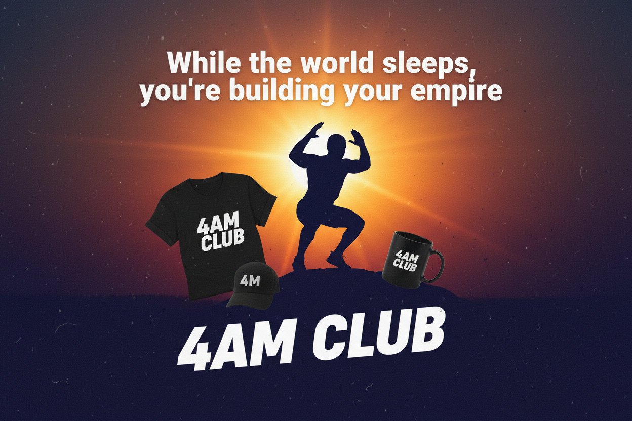 Tristan’s Treehouse 4AM Club Motivation Bundle – Win the Day Before It Starts - ULP Collection — main product shot