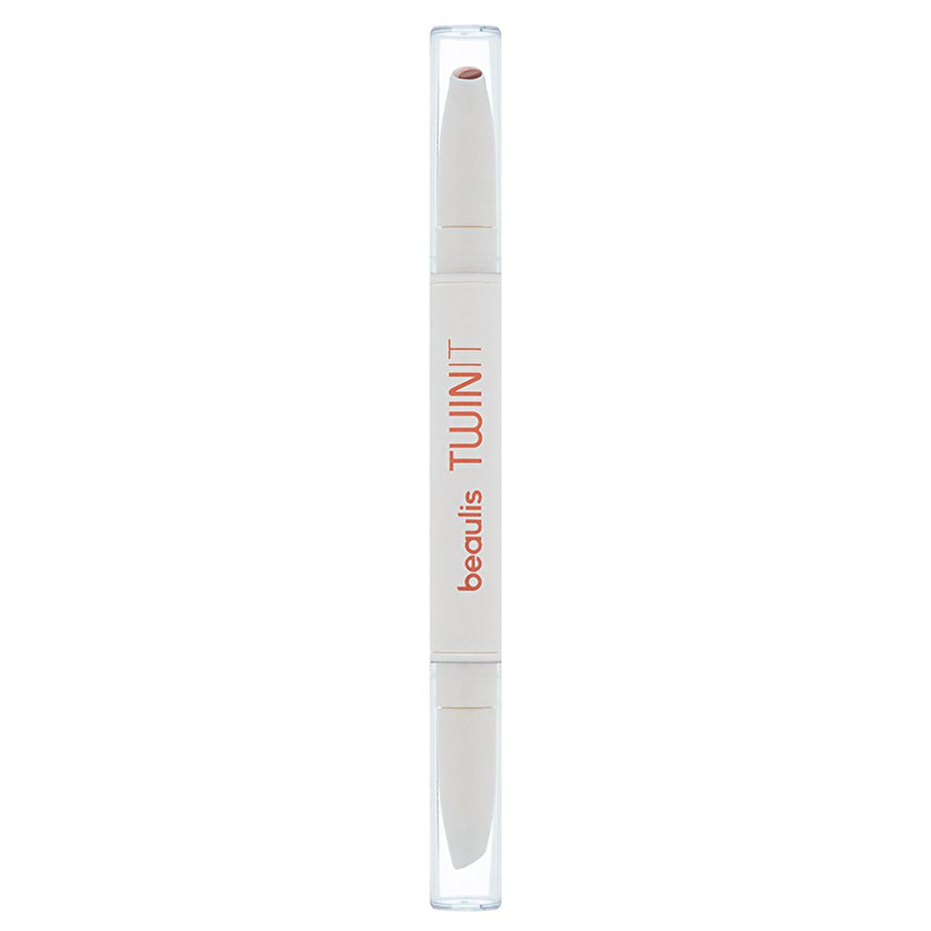 Beaulis Twin It Dual-Ended Lipstick & Lip Liner - Long Lasting, Coordinated Lip Makeup - 6 Color Options