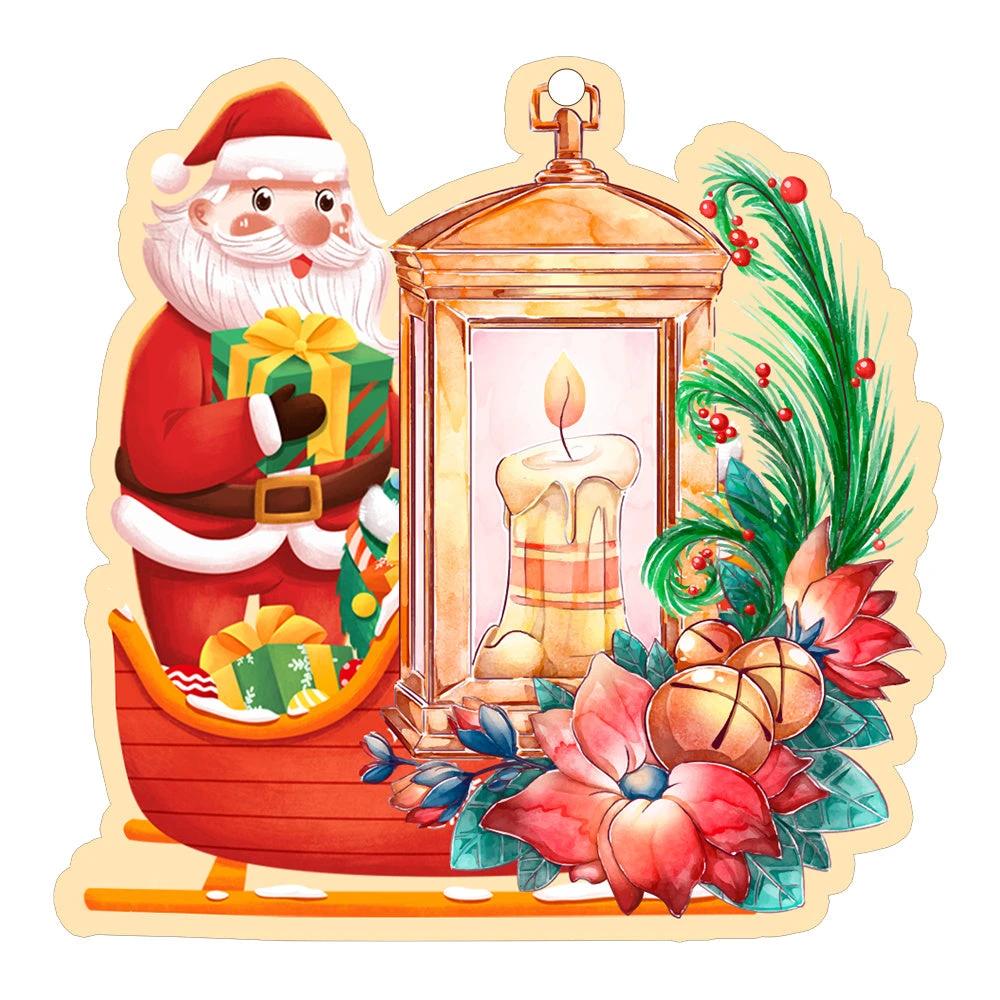 Mandotos Christmas Car Pendant Hanging Ornament for Car and Home Decoration Festive Holiday Decor