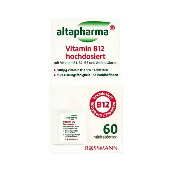 Altapharma Vitamin B Supplement with Amino Acids - Enhances Energy Metabolism & Nervous System Support - Vegan, Gluten-Free, Lactose-Free