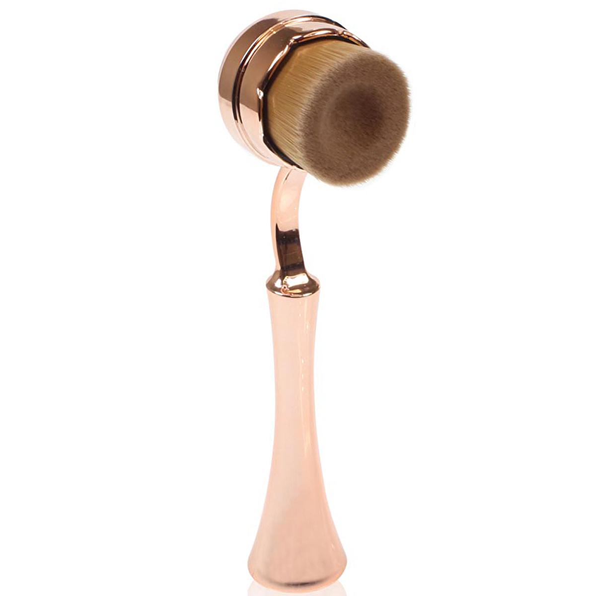 Nascita Bronzy Glow Makeup Brush for Flawless Liquid Foundation Application - Soft Bristle, Precise Tool