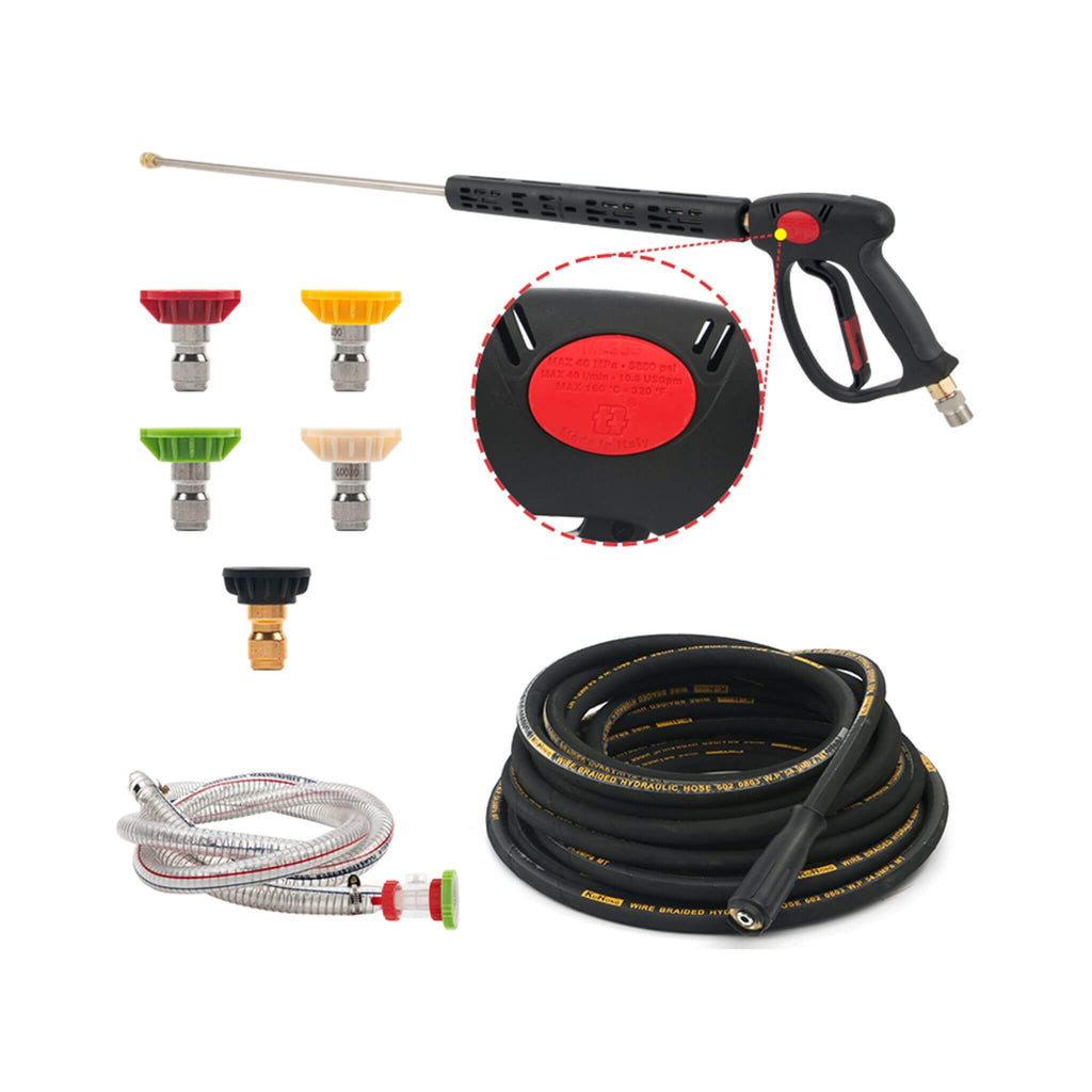 Heavy-Duty 4K PSI Commercial Hot Water Gas Powered Pressure Washer (SAK62461) – SAKSBY WHOLESALE, view 7