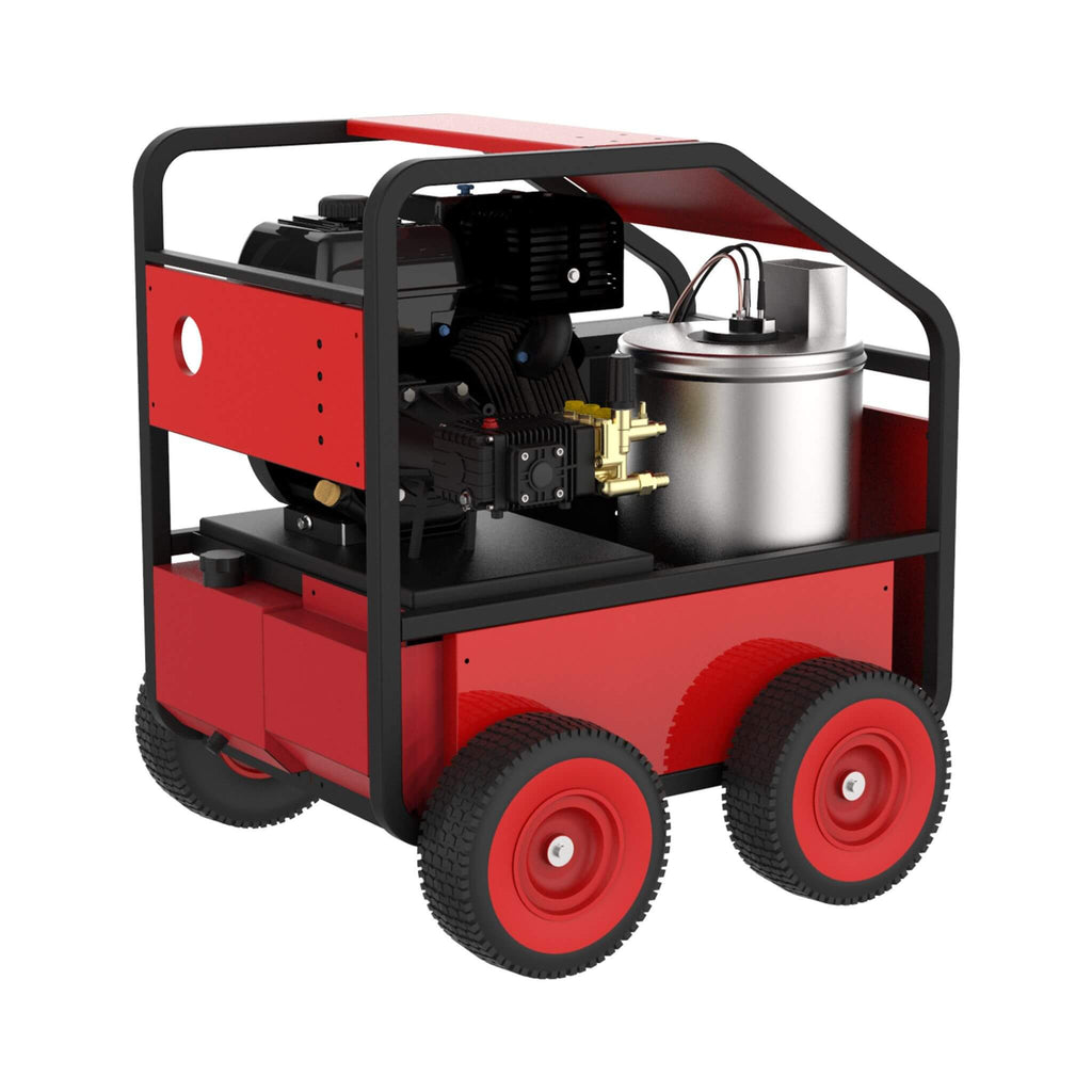 Heavy-Duty 4K PSI Commercial Hot Water Gas Powered Pressure Washer (SAK62461) – SAKSBY WHOLESALE, view 6
