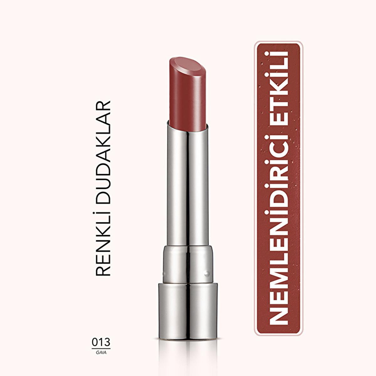 Flormar Sheer Up Gaia: Moisturizing Semi-Transparent Lipstick for Natural, Glossy Lip Color | Hydrating, Lightweight & Creamy
