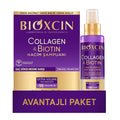 Bioxcin Collagen Biotin Shampoo & Leave-In Conditioner Set: Volumize, Strengthen & Prevent Hair Loss - Thickening Shampoo for Thin Hair