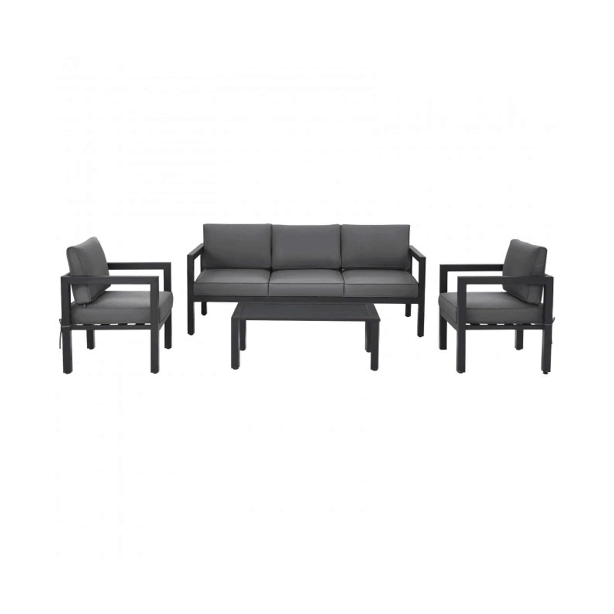 Alora 4-Piece Premium Outdoor Aluminum Furniture Set For Backyard & Poolside (SAK73532) – SAKSBY WHOLESALE, view 8