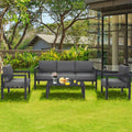 Alora 4-Piece Premium Outdoor Aluminum Furniture Set For Backyard & Poolside (SAK73532) – SAKSBY WHOLESALE