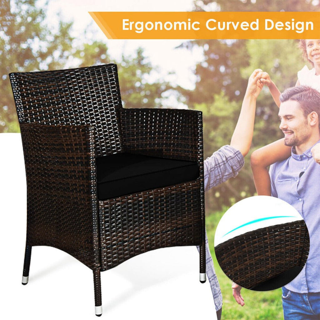 Alora 4-Piece Outdoor Rattan Patio Furniture Set With Cushions & Coffee Table (SAK75463) – SAKSBY WHOLESALE, view 7