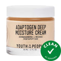 Adaptogen Deep Moisturizing Cream with Ashwagandha + Reishi Mushroom - Vegan, Cruelty-Free Face Moisturizer for Dry, Sensitive Skin