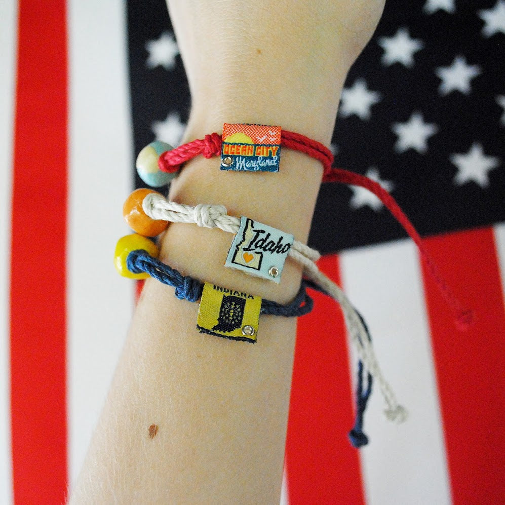Earth Bands Ocean City, Maryland — Earth Bands branding close-up