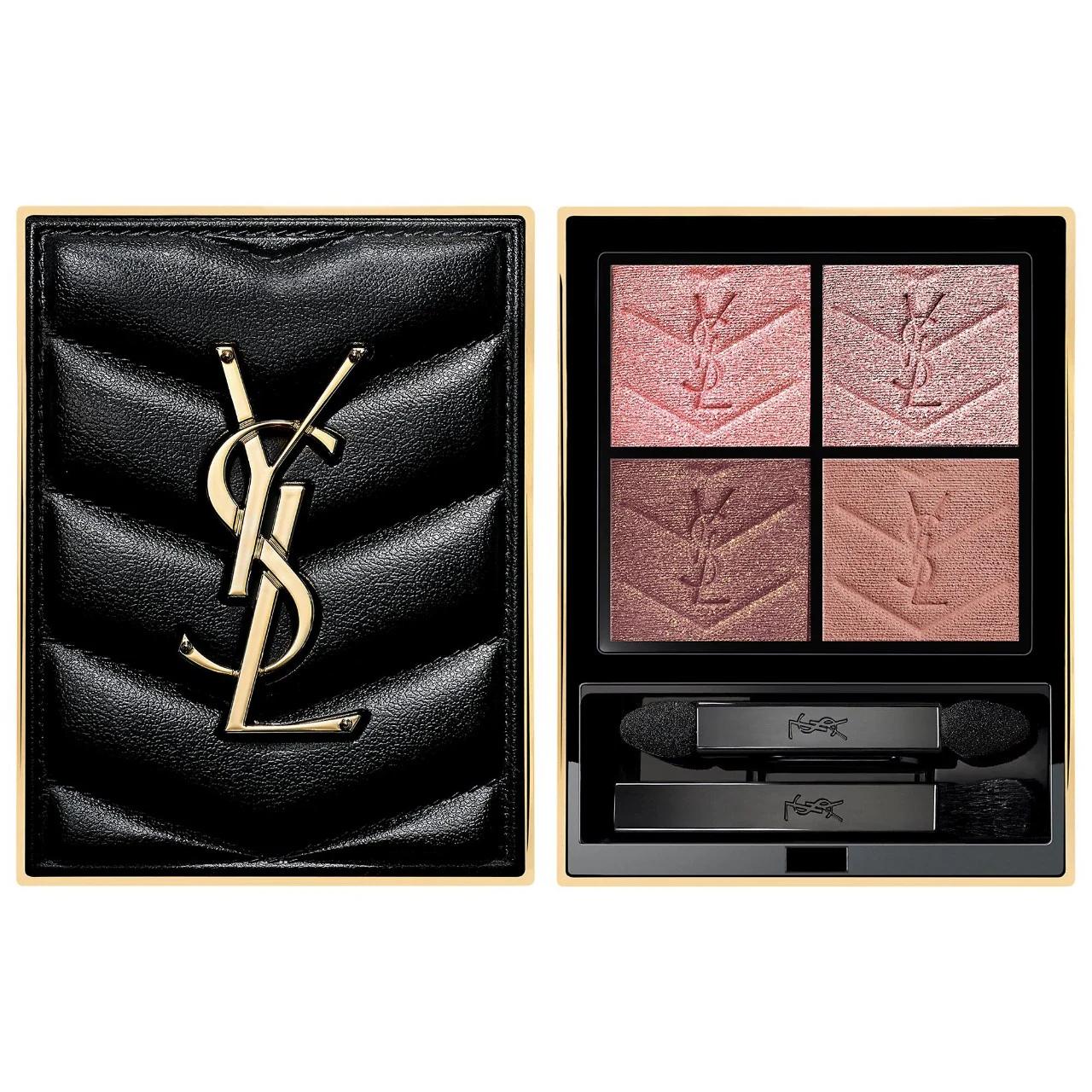 Yves Saint Laurent Couture Mini Clutch Eyeshadow Palette - Luxury Eyeshadow Quad with Oil-Enriched Formula