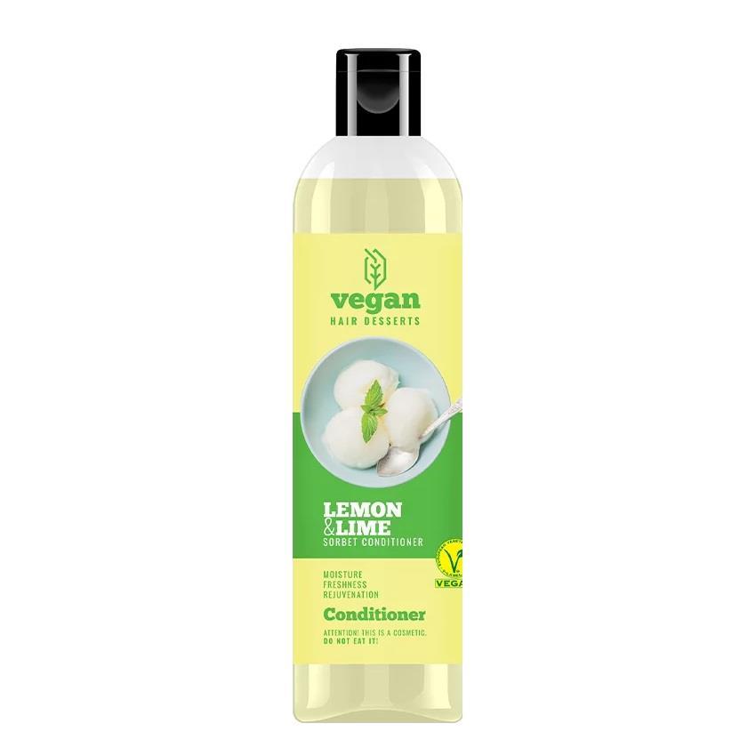 Vegan Hair Dessert Lemon & Lime Sorbet Conditioner: Refresh & Revitalize Oily Hair & Scalp Ð Vegan, Natural, Cruelty-Free Hair Care
