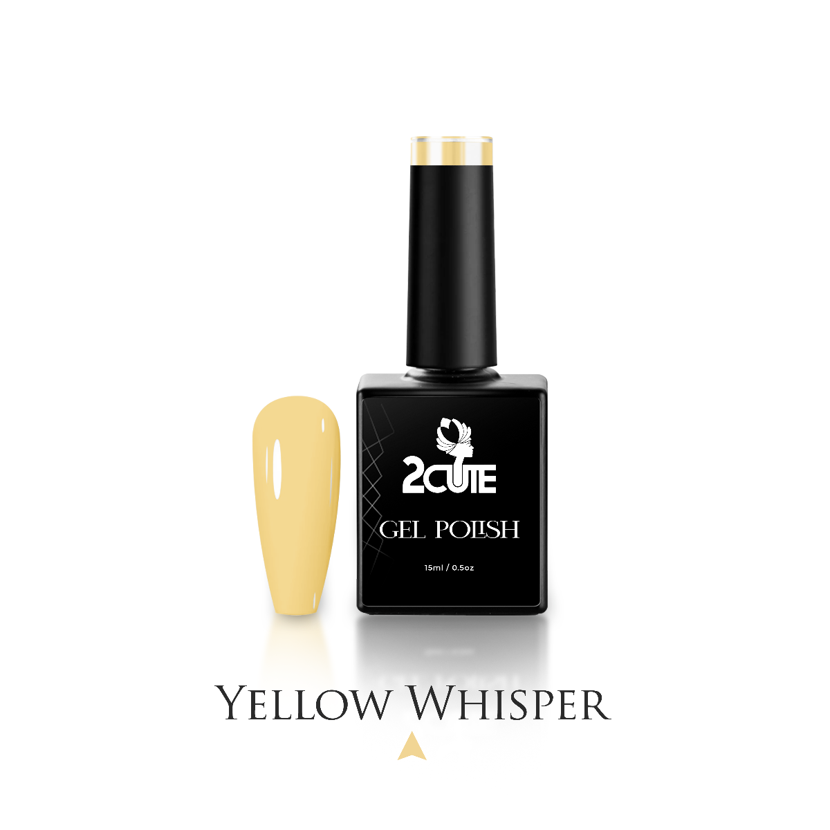 Yellow Whisper – 2Cute Nails, view 3