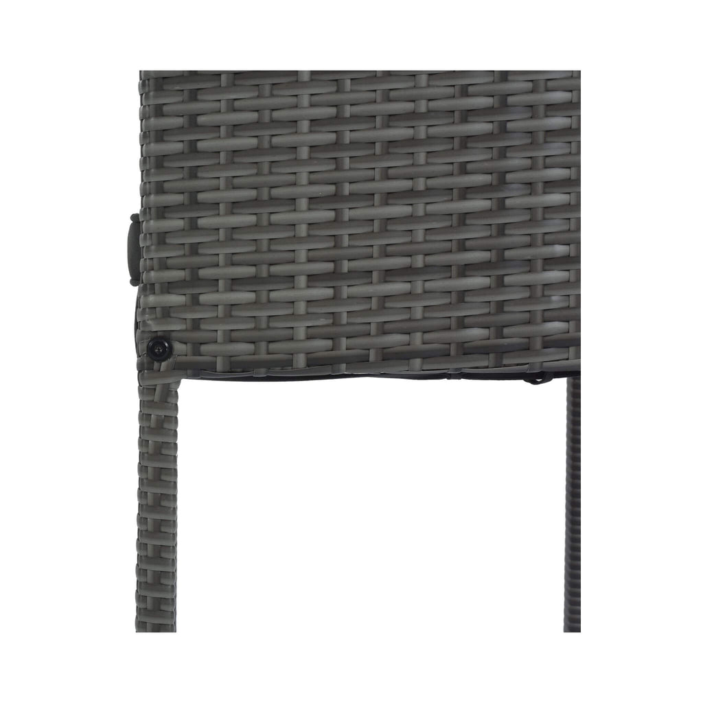 Alora 5-Piece Wicker Patio Bar Set With Cushions & Acacia Table (SAK26801) – SAKSBY WHOLESALE, view 16