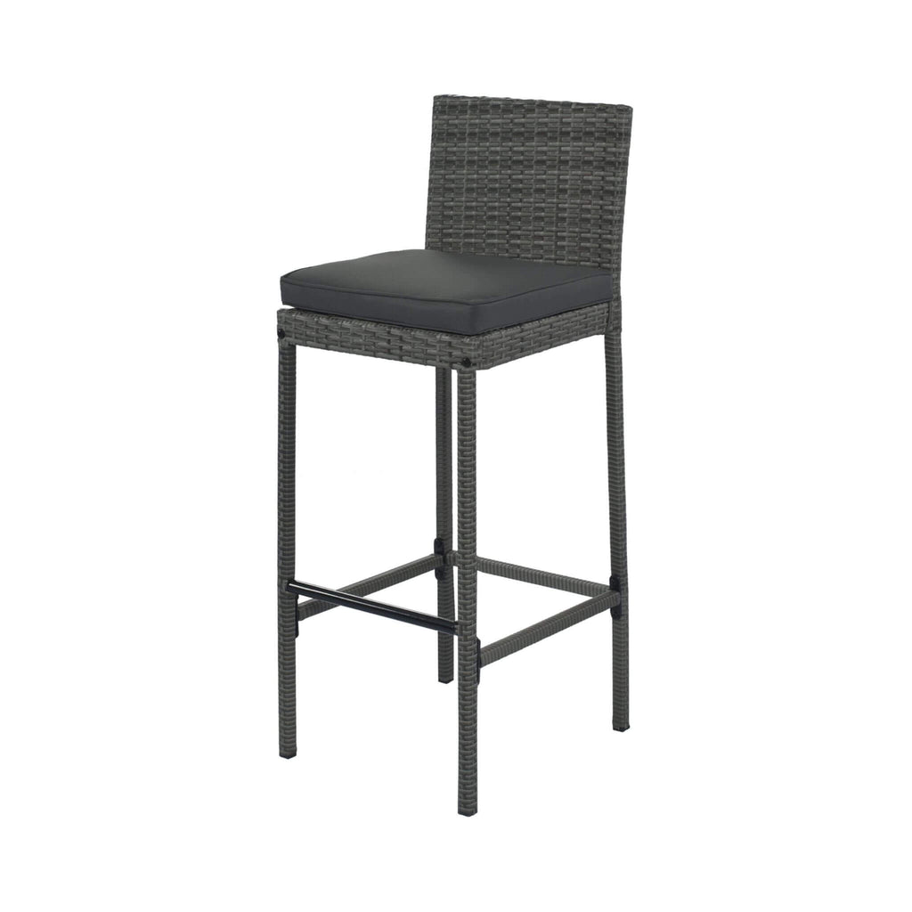 Alora 5-Piece Wicker Patio Bar Set With Cushions & Acacia Table (SAK26801) – SAKSBY WHOLESALE, view 13