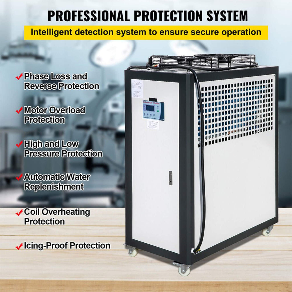Smart Air-Cooled SS Industrial Water Chiller With LCD Display (SAK26458) – SAKSBY WHOLESALE, view 7