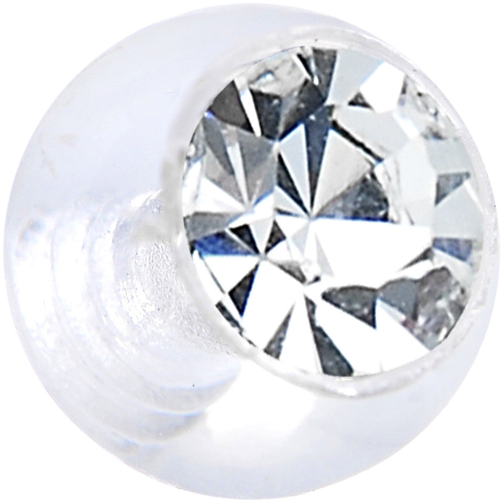 BodyCandy 6mm Clear Gem Clear Acrylic Replacement Ball — main product shot