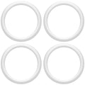 BodyCandy 5/8 Clear Rubber O-Ring 4-Pack — main product shot