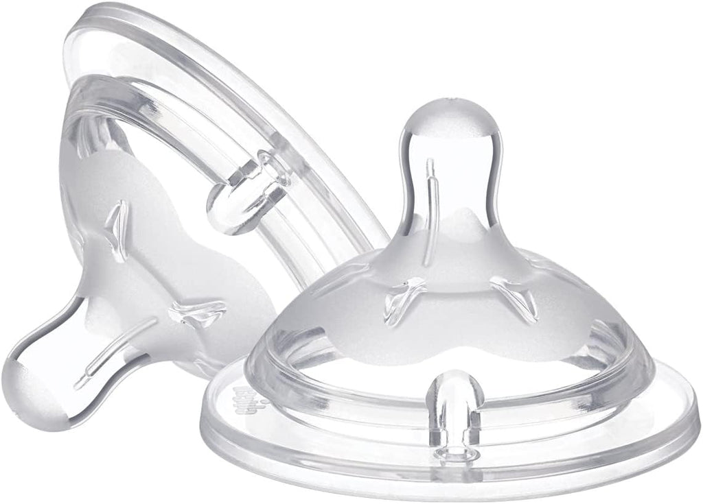 Chicco Natural Feeling Baby Bottle Nipple for 4 Months+ - Flexible, Comfortable, and Natural Feeding Experience