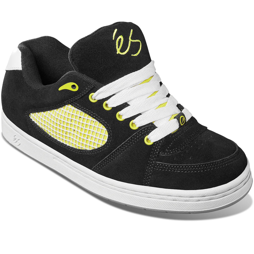 éS Shoes Accel OG X Chomp On Kicks - Black/White/Yellow