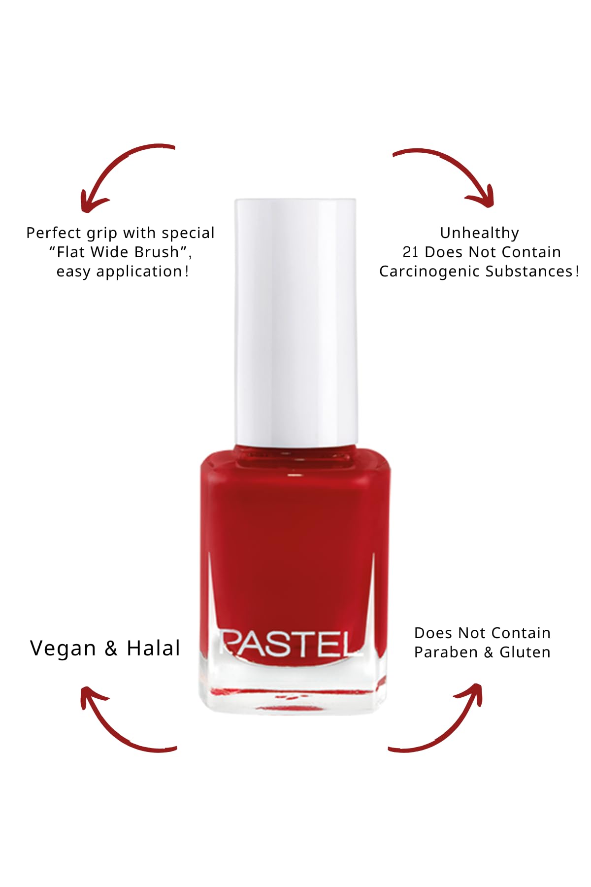Pastel Nail Polish 261 - Vibrant Fashion Colors | Cruelty-Free