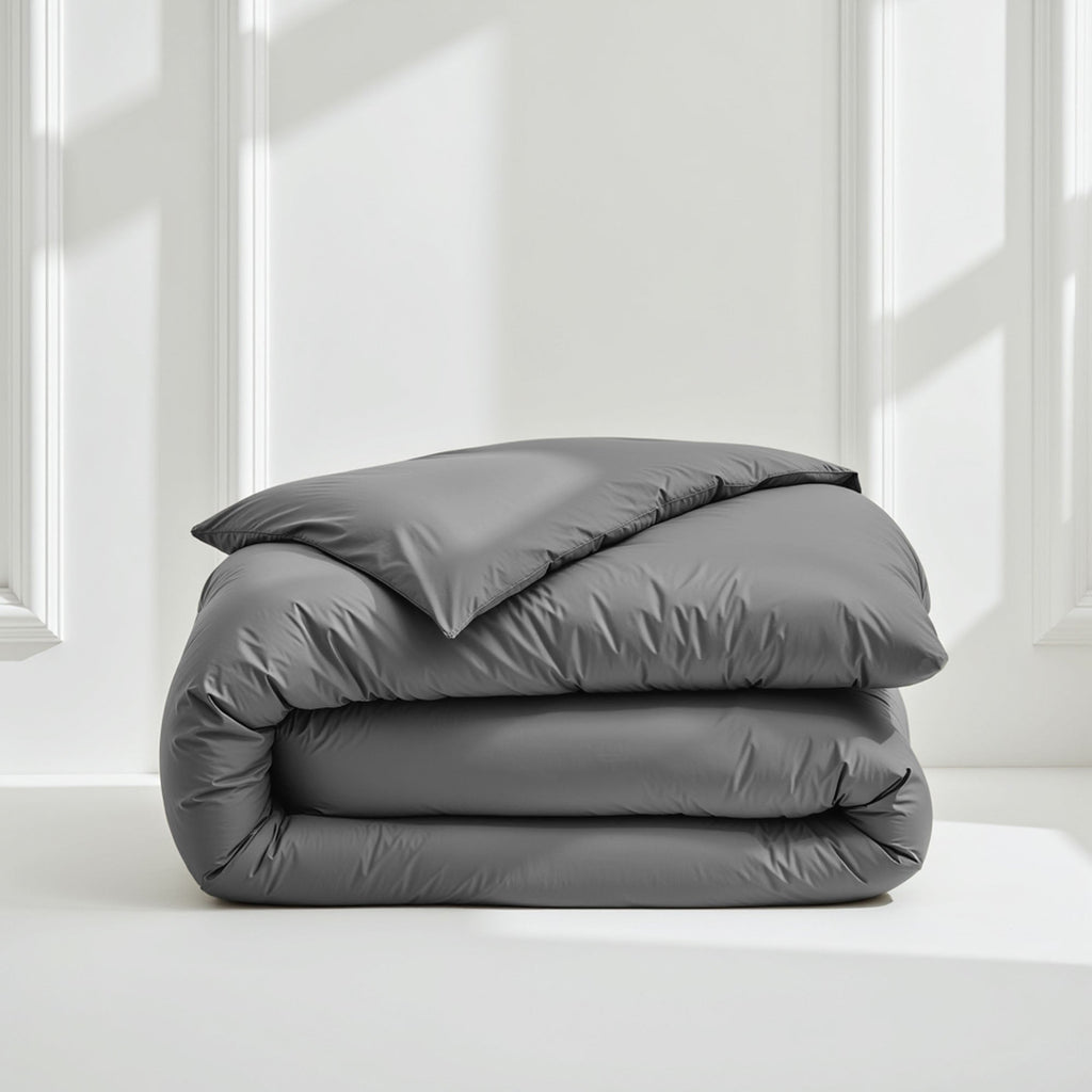Italic Luxe Australian Sateen Duvet Cover — minimalist design context