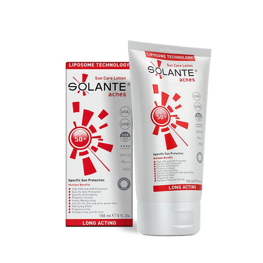 Solante Acnes Spf 50+ 150 ml Anti-Acne Sun Lotion