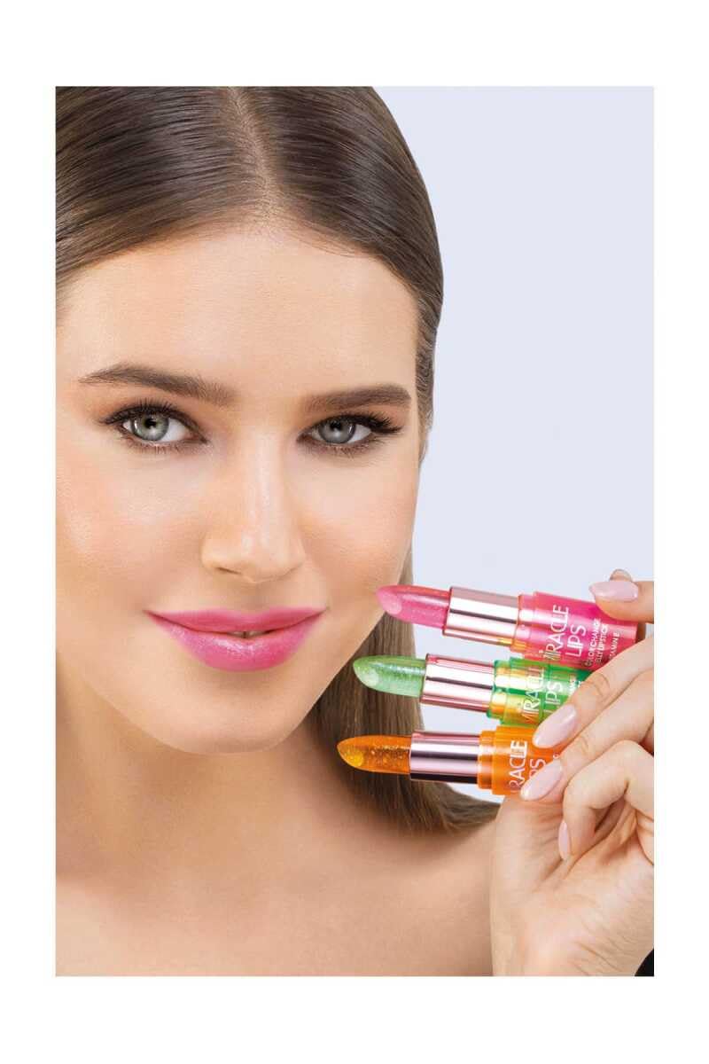Golden Rose Color Changing Jelly Lipstick 3.7g - Natural Pink Shade 103, pH Sensitive Lip Color