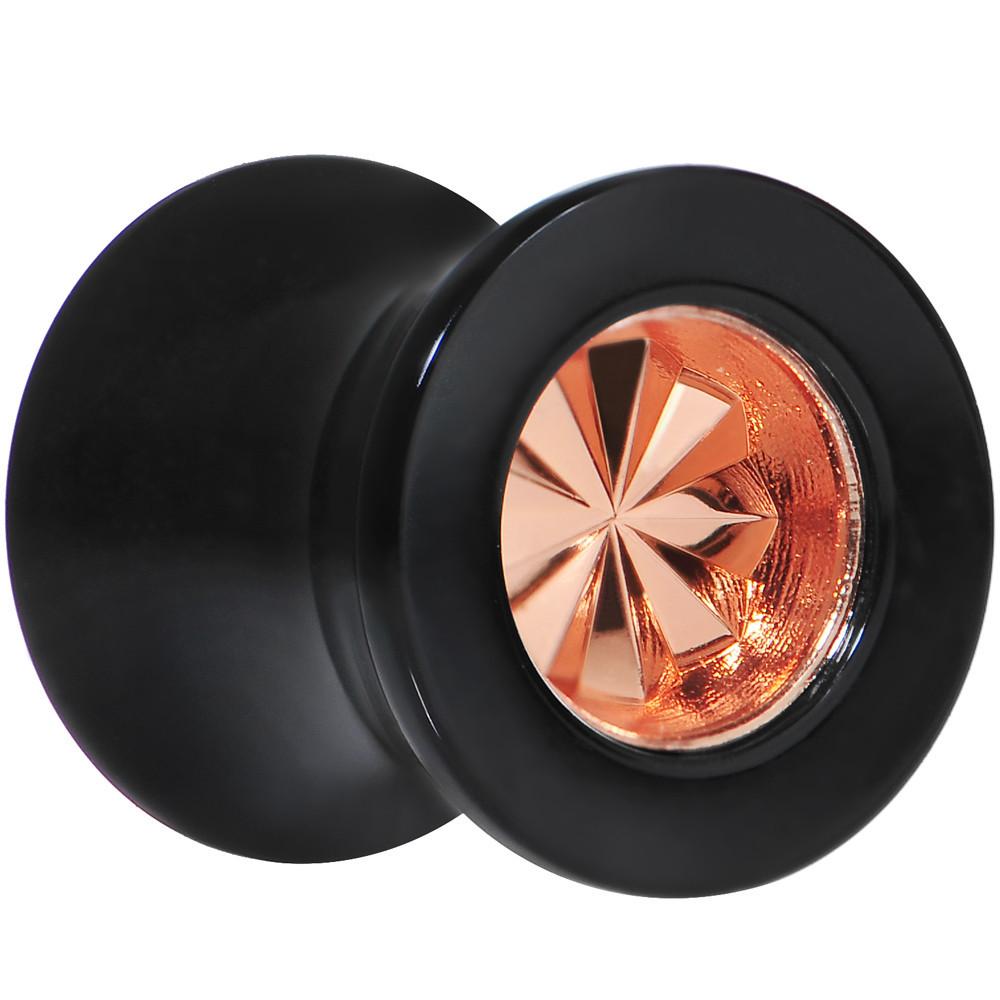 BodyCandy Black Acrylic Pink Flashy Tire Rim Saddle Plug 2G to 20mm — lifestyle context